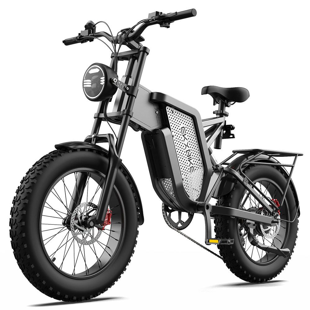 EKXBike X20 Electric Bike Mountain Moped Ebike 20 Inch Fat Tire 2000W 48V 35AH Men's Road EBike Electric Bicycle For Adults E Bikes