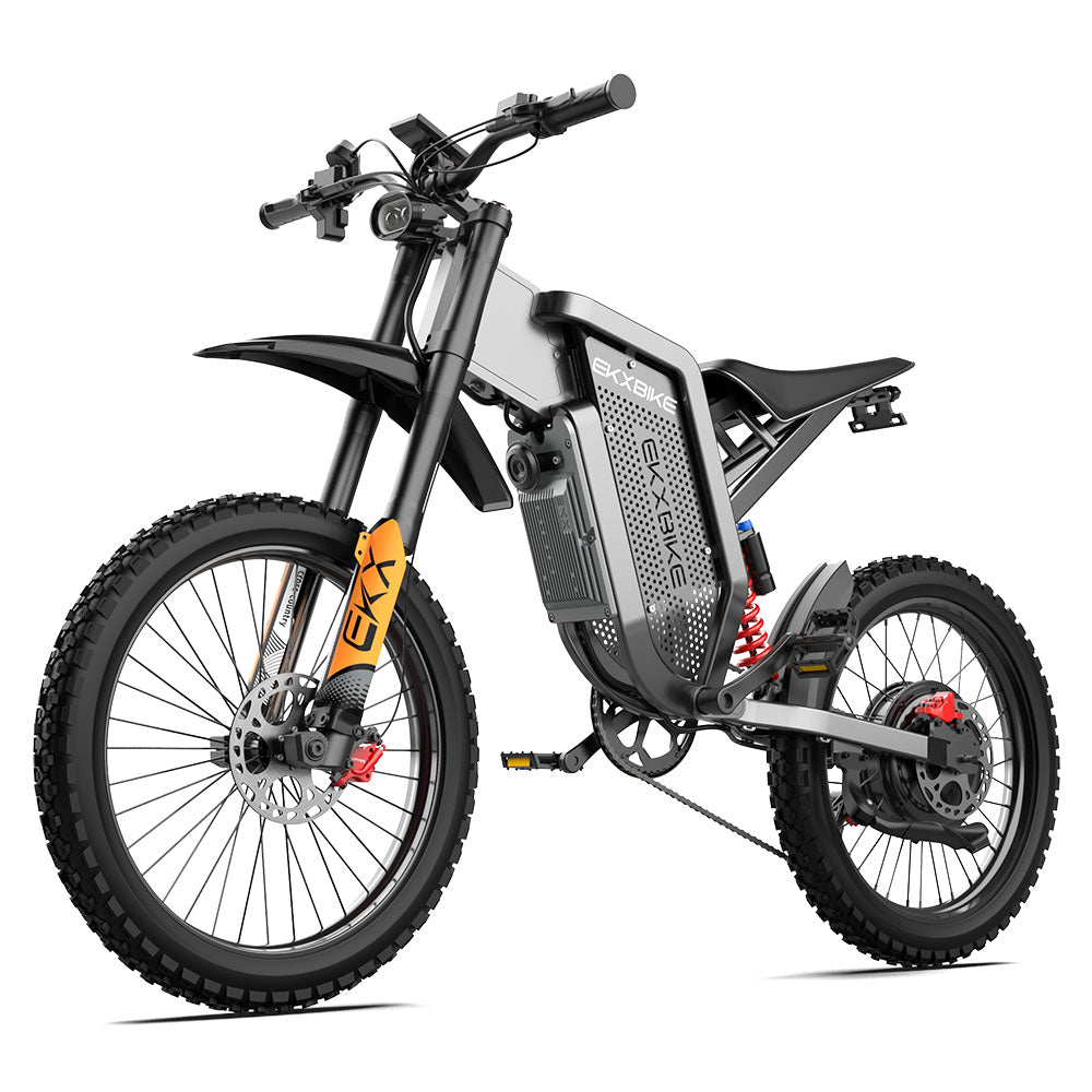EKXBike X21 Max Electric Motorcycles 3000W Brushless Gearless Motors 60V30AH Lithium Battery Speed 85Kmh Adult Off Road Ebike