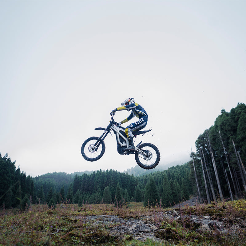 EKXBike M1 Adult Electric Motorcycle 16.8KW(Peak) Mid-Mounted Motor 72V/50AH Removable Battery, Top Speed 100KM/H Off Road Electric Mountain Bike